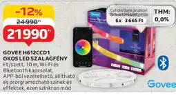 Auchan Govee H612CCD1 okos led szalagfény ajánlat