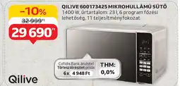 Auchan Qilive 600173425 mikrohullámú sütő ajánlat