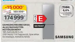 Auchan Samsung RB33B612ESA alulfagyasztós ajánlat