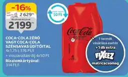 Auchan Coca-Cola zéró vagy Coca-Cola szénsavas ajánlat