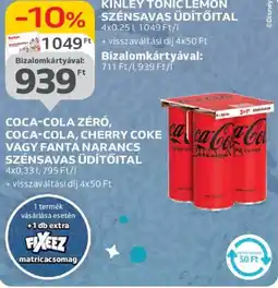 Auchan Coca-Cola, Cherry coke vagy Fanta ajánlat