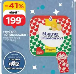 Auchan Magyar Túródesszert ajánlat