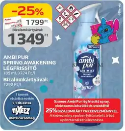 Auchan Ambi Pur Spring awakening légfrissítő ajánlat