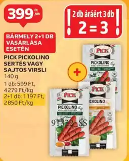 Auchan Pick Pickolino sertés vagy ajánlat