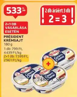 Auchan Président Krémsajt ajánlat