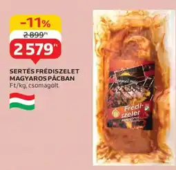Auchan Sertés Frédiszelet magyaros pácban ajánlat