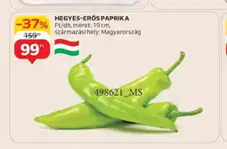 Auchan Hegyes-erős paprika ajánlat
