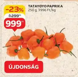 Auchan Tatayoyo paprika ajánlat