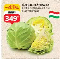 Auchan Új fejeskáposzta ajánlat