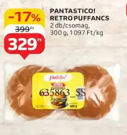 Auchan Pantastico! Retro puffancs ajánlat
