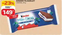 Auchan Kinder tejszelet ajánlat