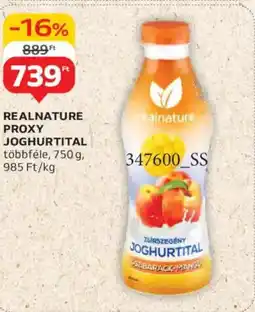 Auchan Realnature Proxy joghurtital ajánlat