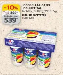 Auchan Jogobella L.casei joghurtital ajánlat