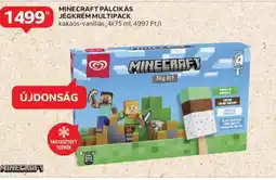 Auchan Minecraft Pálcikás jégkrém multipack ajánlat