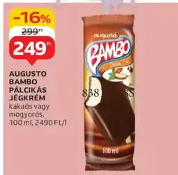 Auchan Augusto Bambo pálcikás jégkrém ajánlat