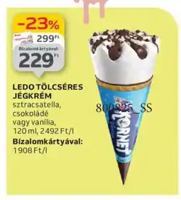 Auchan Ledo Tölcséres jégkrém ajánlat