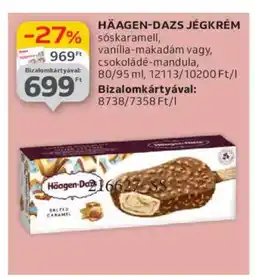 Auchan Häagen-dazs jégkrém ajánlat