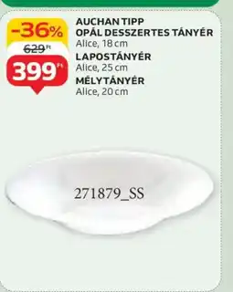Auchan Auchan Tipp opál desszertes tányér ajánlat
