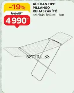 Auchan Auchan Tipp pillangó ruhaszárító ajánlat