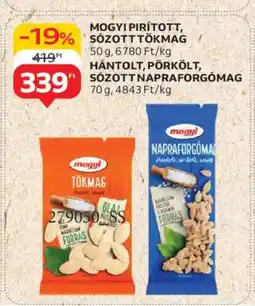 Auchan Mogyi pirított, sozott tökmag ajánlat