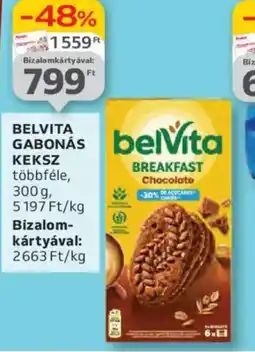 Auchan Belvita Gabonás keksz ajánlat
