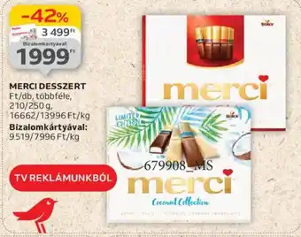 Auchan Merci Desszert ajánlat