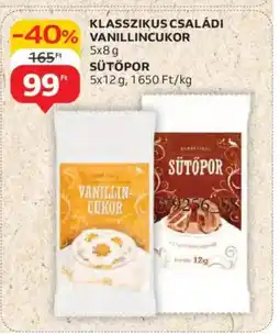 Auchan Klasszikus Családi vanillincukor ajánlat
