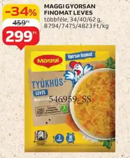Auchan Maggi Gyorsan finomat leves ajánlat