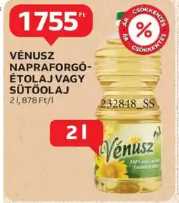 Vénusz Napraforgó- étolaj vagy sütőolaj