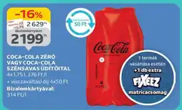 Auchan Coca-Cola Zéró vagy Coca-Cola Szénsavas Üdítőital ajánlat