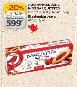 Auchan AUCHAN KEDVENC KIDS BARQUETTES ajánlat