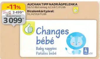 Auchan AUCHAN TIPP NADRÁGPELENKA ajánlat