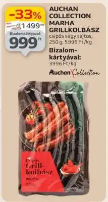 Auchan AUCHAN COLLECTION MARHA GRILLKOLBÁSZ ajánlat