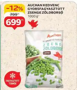 Auchan Auchan Kedvenc Gyorsfagyasztott Zsenge Zöldborsó ajánlat