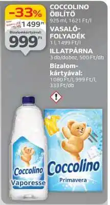Auchan Coccolino Öblítő ajánlat