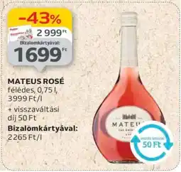 Auchan MATEUS ROSÉ ajánlat