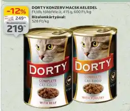 Auchan DORTY KONZERV MACSKAELEDEL ajánlat