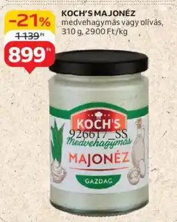 Auchan Koch's Majonéz ajánlat