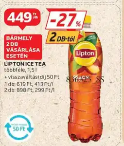 Auchan Lipton Ice Tea ajánlat