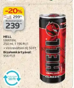 Auchan Hell Energy drink ajánlat
