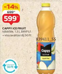 Cappy Ice fruit