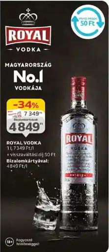 Auchan Royal vodka ajánlat
