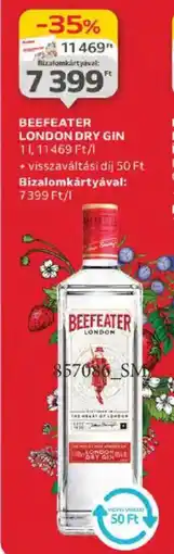 Auchan Beefeater London Dry Gin ajánlat