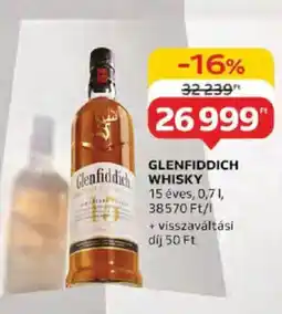 Auchan Glenfiddich whisky ajánlat