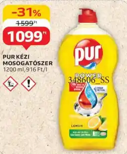 Auchan Pur kézi mosogatószer ajánlat