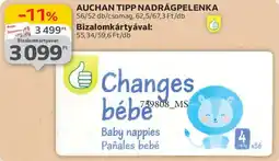 Auchan Auchan Tipp nadrágpelenka ajánlat