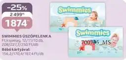 Auchan Swimmies úszópelenka ajánlat