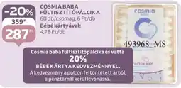 Auchan Cosmia Baba Fültisztítópálcika ajánlat
