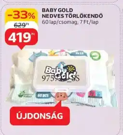Auchan Baby Gold Nedves törlőkendő ajánlat