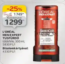 Auchan L'Oreal Men Expert tusfürdő ajánlat